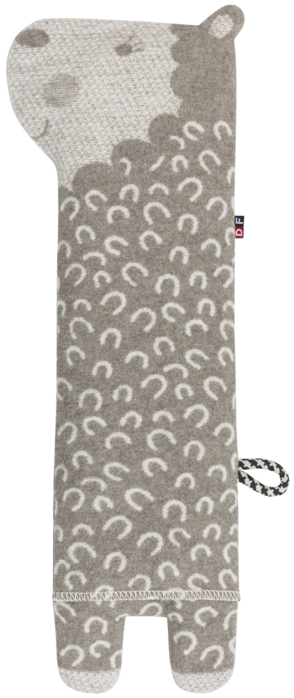 Preview: David Fussenegger Babydecke Juwel in der Puppe 'Alpaka' 70 x 90 cm Rauch- Beige