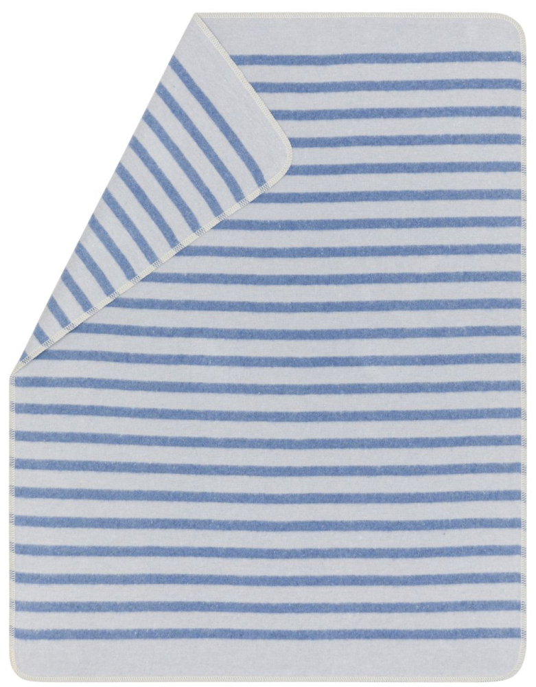 David Fussenegger Babydecke Juwel 'Mini Marine' 70 x 90 cm Hellblau