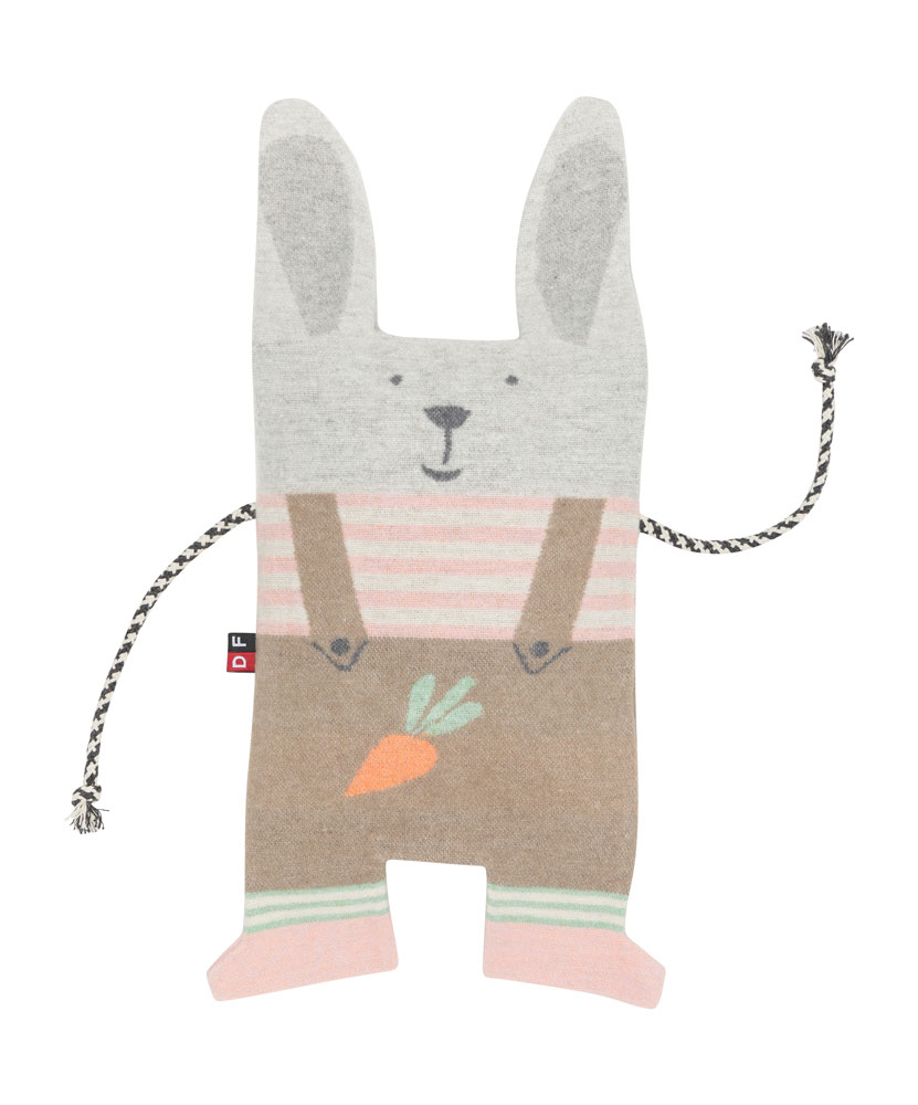David Fussenegger Körnerkissen 'Hase' 16 x 29 cm Natur- Beige