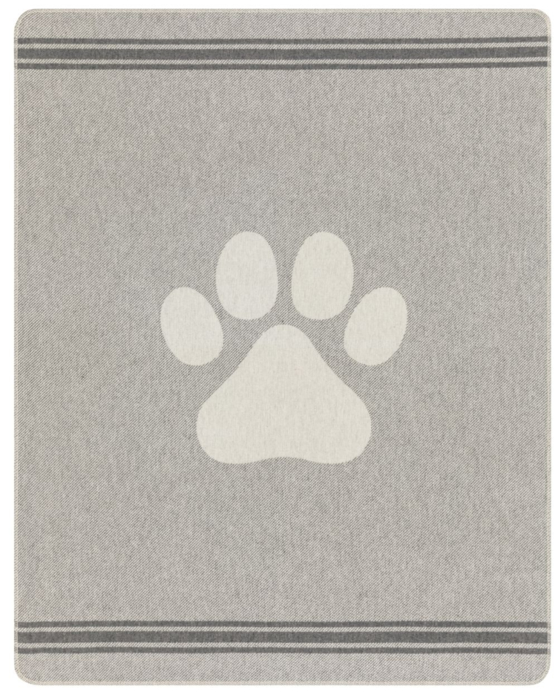David Fussenegger Hundedecke 'Paws' 100 x 140 cm Grau