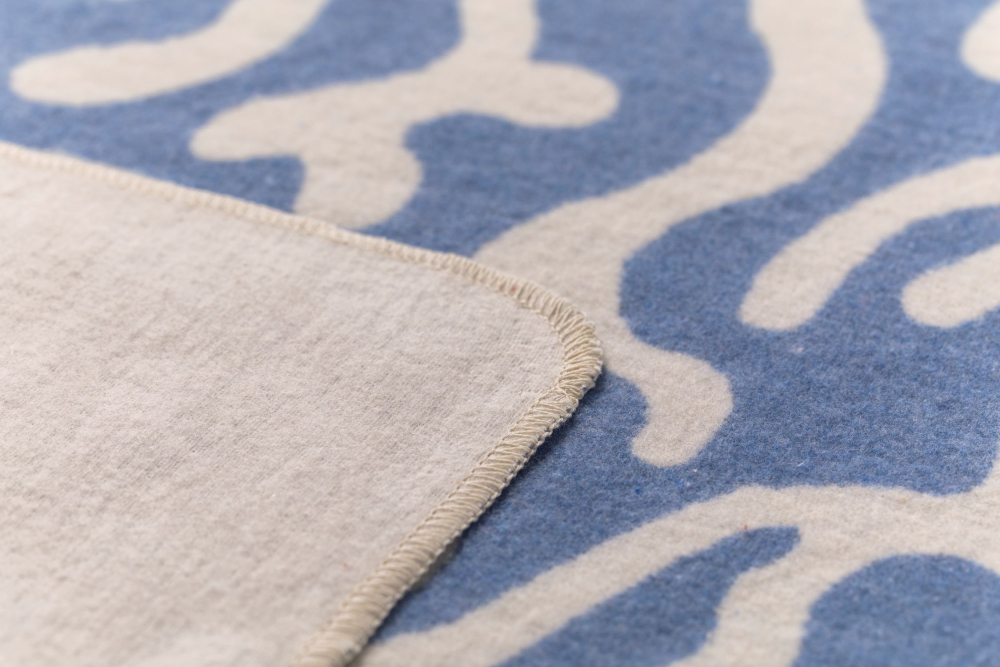 Preview: David Fussenegger Wohndecke Silvretta 'Koralle' 140 x 200 cm Rohrweiß- Creme