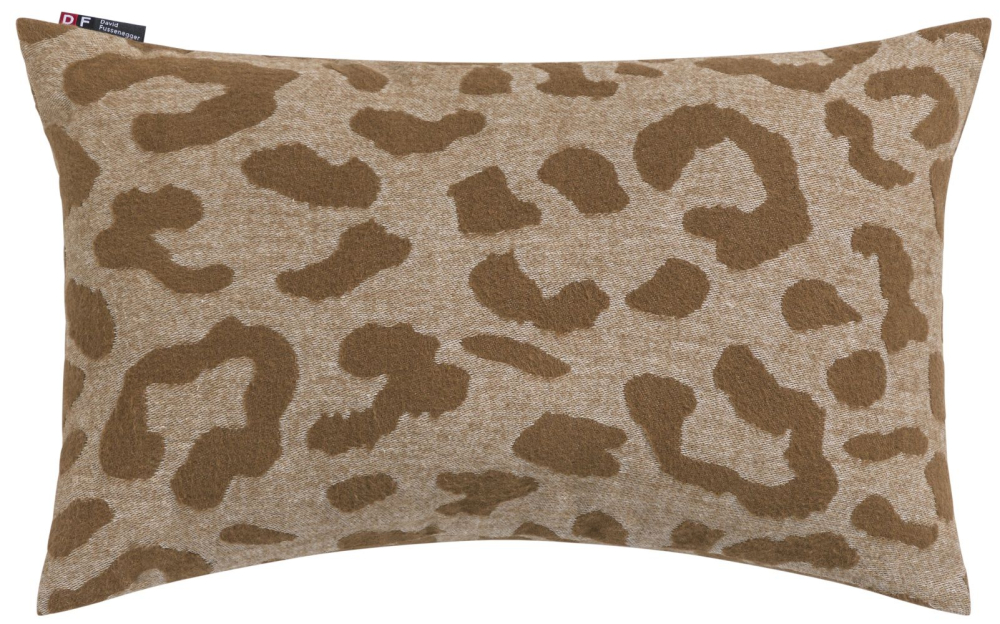 David Fussenegger Kissenhülle Riva 'Leo' 30 x 50 cm Ruggine- Braun