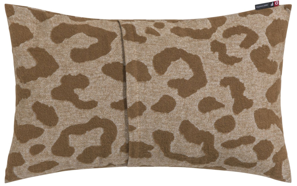 Preview: David Fussenegger Kissenhülle Riva 'Leo' 30 x 50 cm Ruggine- Braun