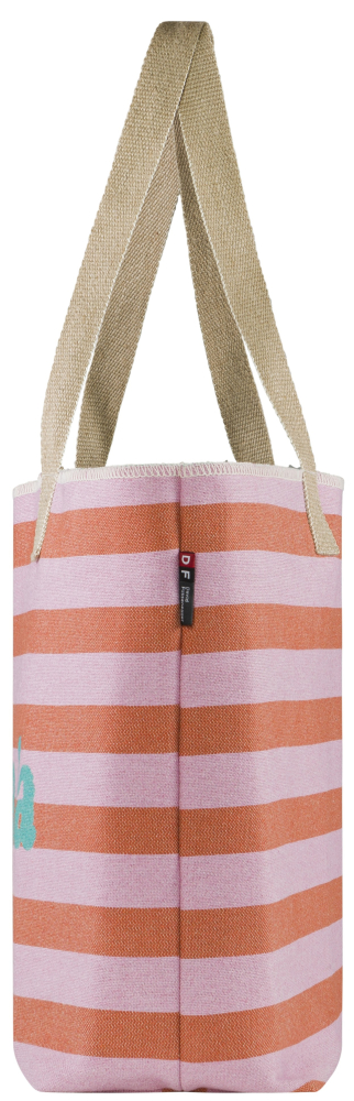 Preview: David Fussenegger Tasche Goliath 'Oh la la' 65 x 40 cm Dunkelorange