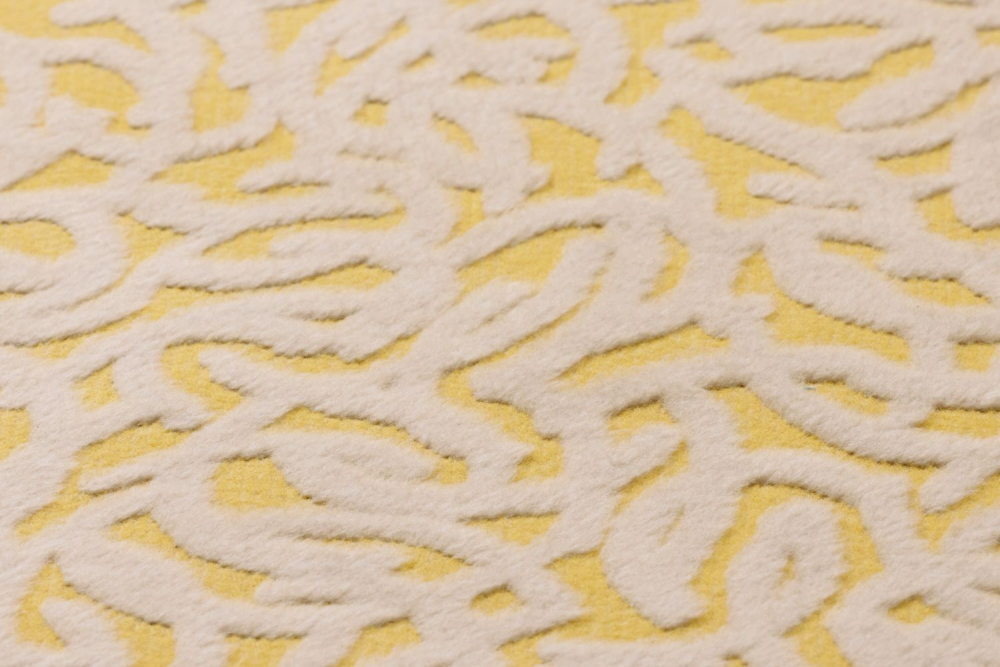 Preview: David Fussenegger Wohndecke Plaid Carla 'Elbentraum' 135 x 200 cm Gelb