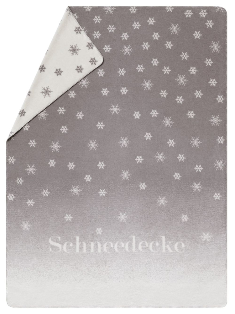David Fussenegger Kurzflor- Wohndecke Savona 'Schneedecke' 150 x 200 cm Schlamm