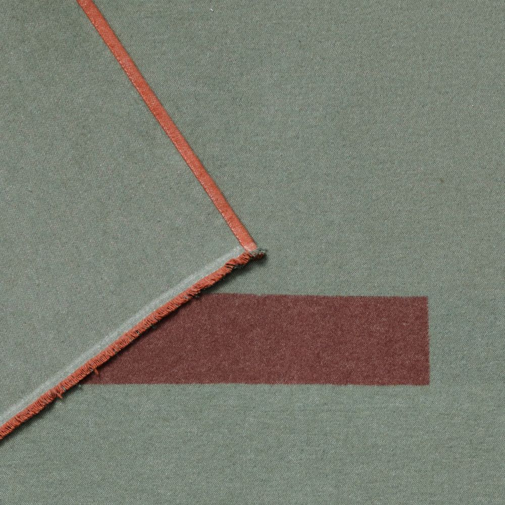 Preview: David Fussenegger Wohndecke Luca 'Squares' 140 x 200 cm Grün