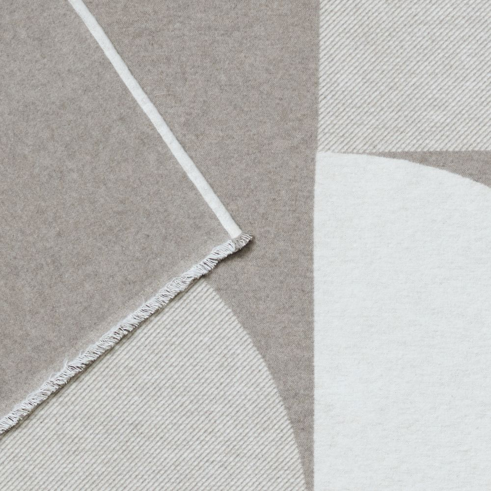 Preview: David Fussenegger Wohndecke Luca 'Modular Forms' 140 x 200 cm Gelb