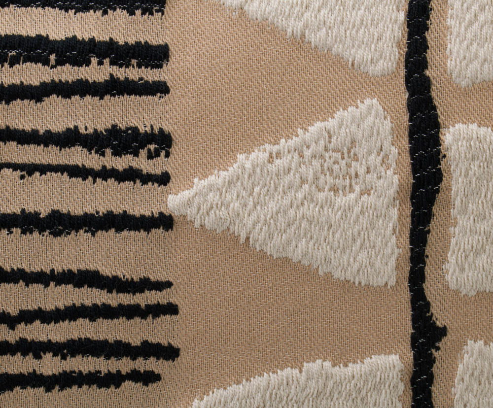 Gözze Kissenhülle Boho 40 x 60 cm Taupe