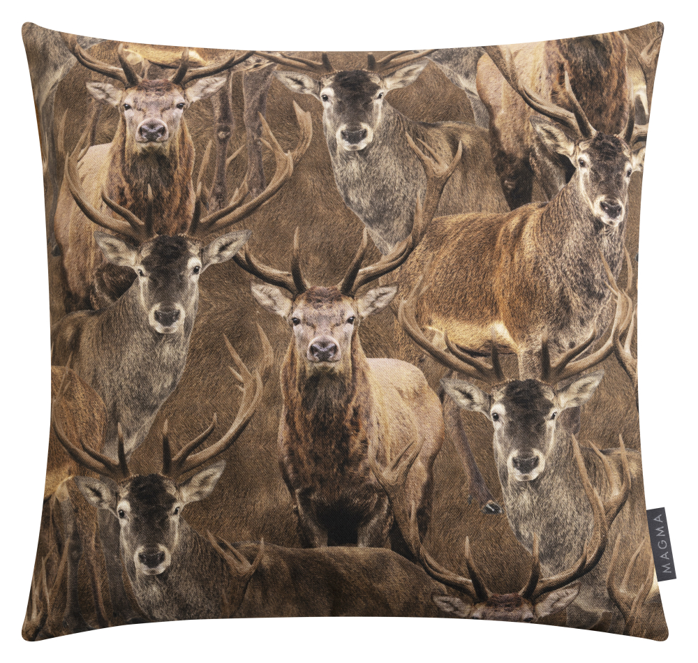 Magma Kissenhülle 'Buck' 45 x 45 cm Braun