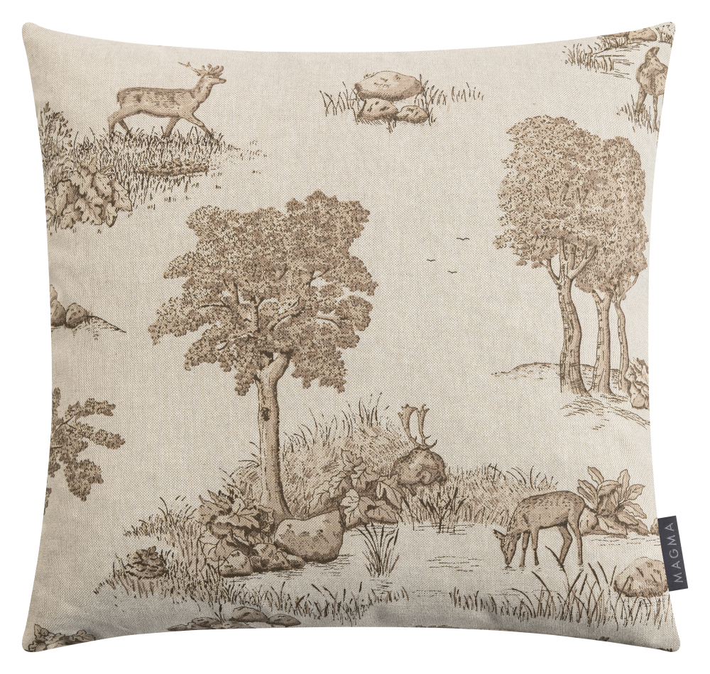 Magma Kissenhülle 'Hubertus' 45 x 45 cm Sand - Beige