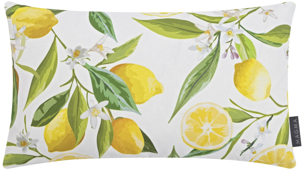 Magma Kissenhülle 'Frutta' 30 x 50 cm Limone - Gelb