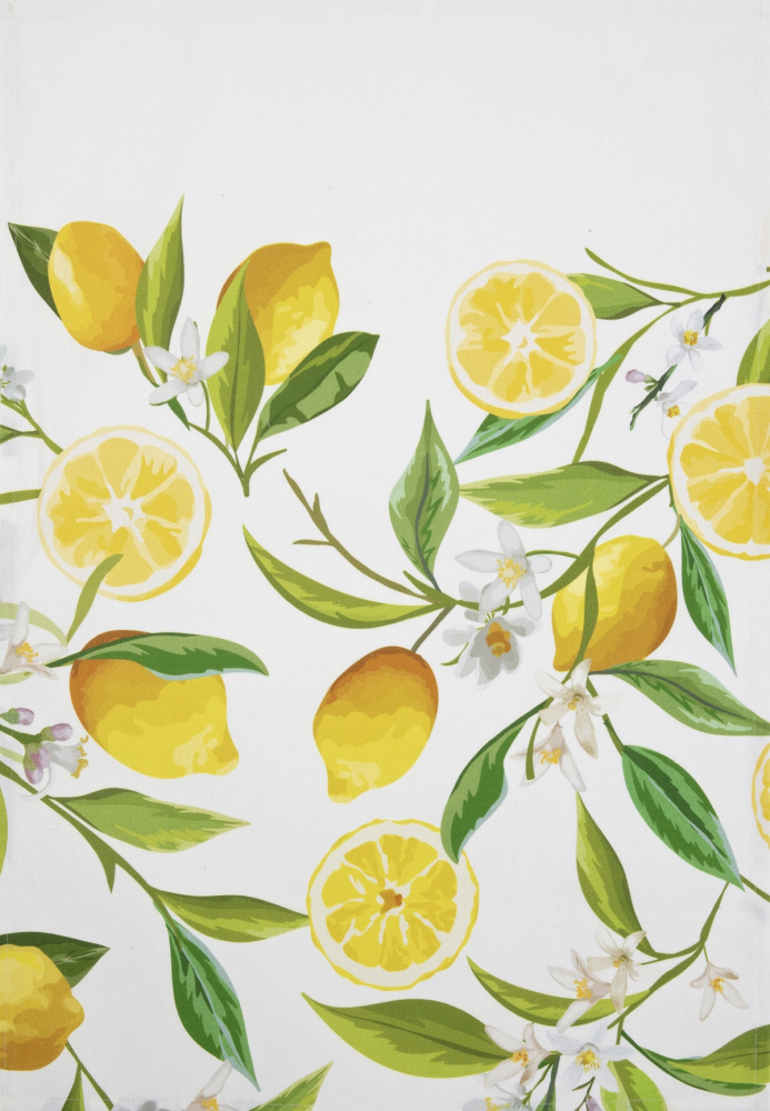 Magma Geschirrtuch 'Frutta' 50 x 70 cm Limone - Gelb