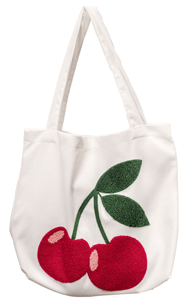 Magma Tasche Pixie 'Cherry' 12 x 36 cm Weiß