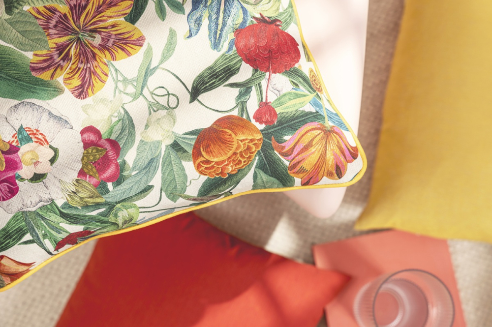 Preview: Magma Kissenhülle 'Thelma' 45 x 45 cm Grün