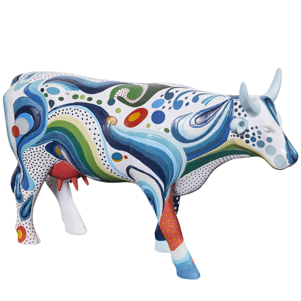 That's 70's Cow - Cowparade Kuh Large