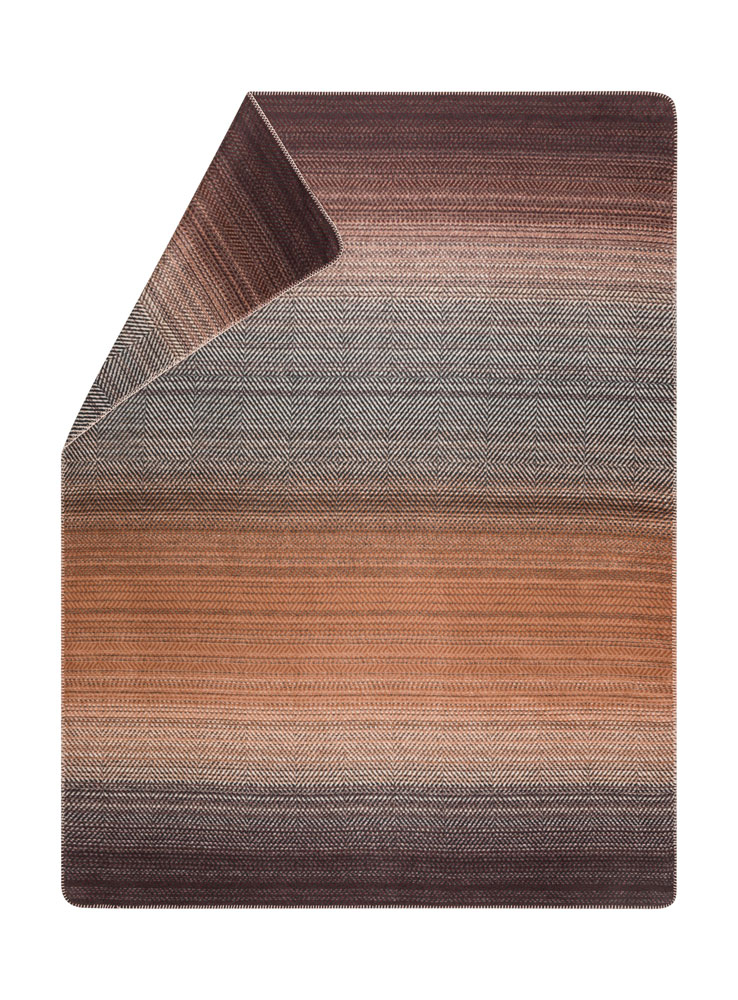 David Fussenegger Kurzflor- Wohndecke Savona 'Farbverlauf' 150 x 200 cm