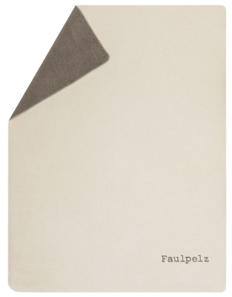 David Fussenegger Wohndecke Verona 'Faulpelz' 150 x 200 cm