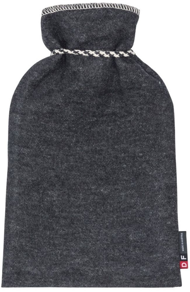 David Fussenegger Wärmflasche 'slow down' 2L 21 x 38 cm Filz - Grau
