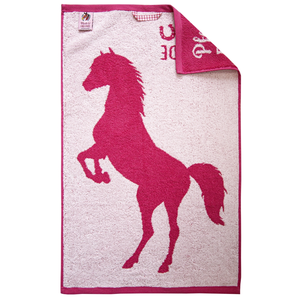 Dyckhoff Kinderfrottierserie 'Pferdefreunde' Pink