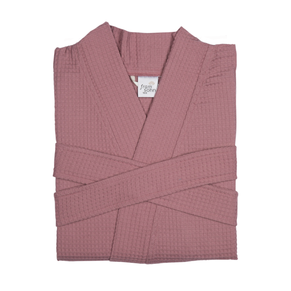 Preview: framsohn Unisex Waffelpiqué Bademantel