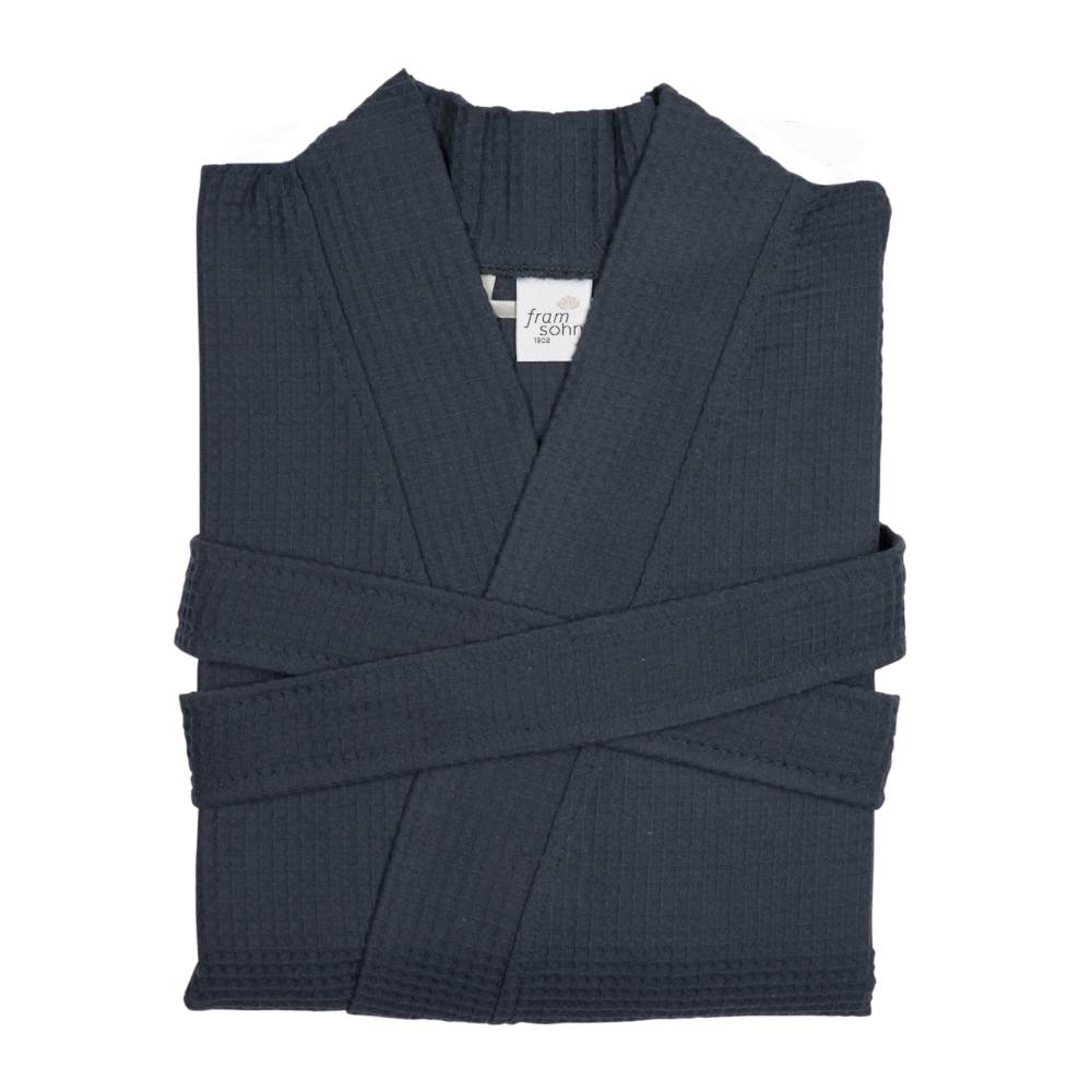 Preview: framsohn Unisex Waffelpiqué Bademantel