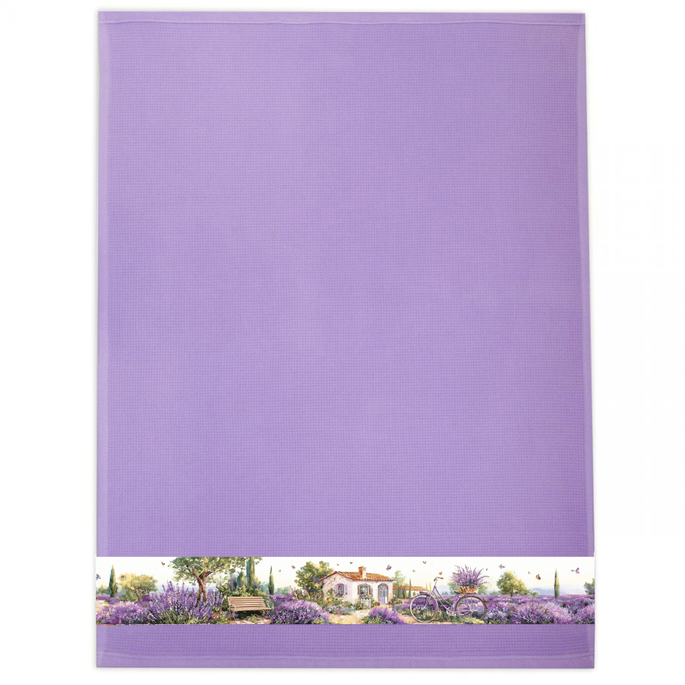 Preview: framsohn Geschirrtuch Waffel 'Provence' 50 x 70 cm