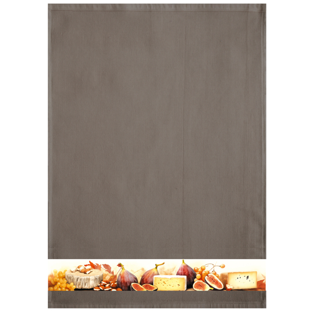 framsohn Geschirrtuch Waffel 'Herbsttafel' 50 x 70 cm