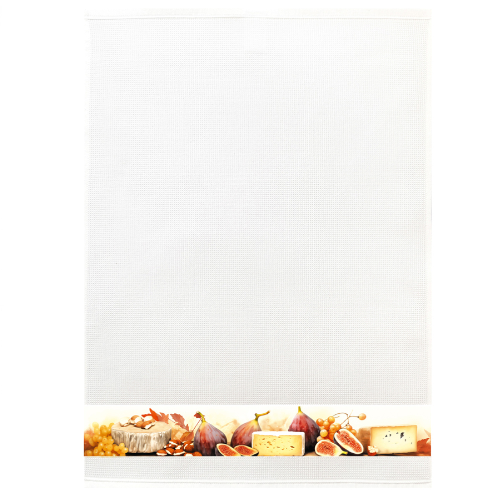 framsohn Geschirrtuch Waffel 'Herbsttafel' 50 x 70 cm
