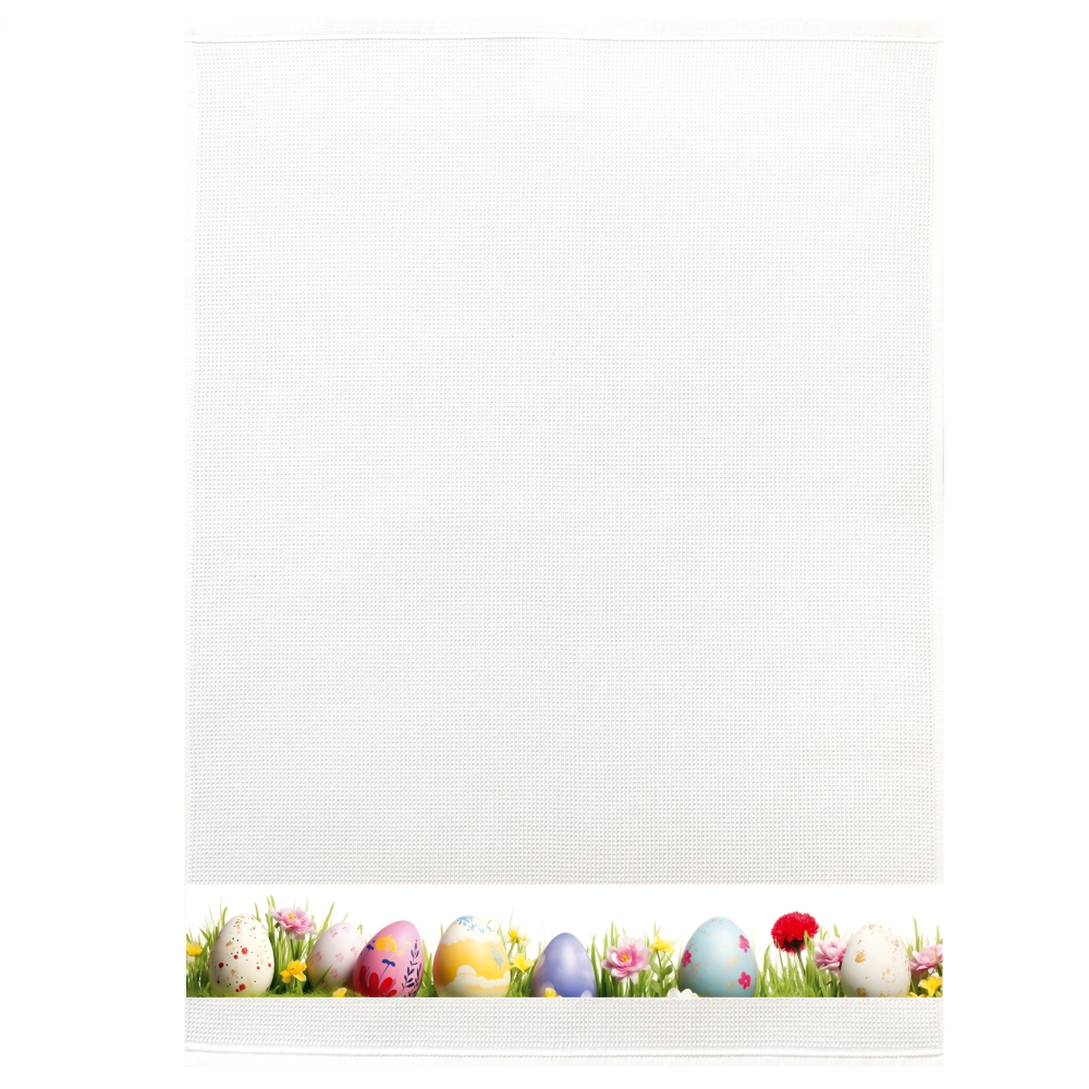 framsohn Geschirrtuch Waffel 'Easter' 50 x 70 cm