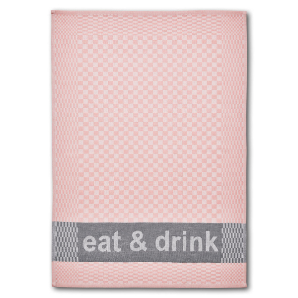 Dyckhoff Geschirrtuch 3-Set 'eat & drink' 50 x 70 cm