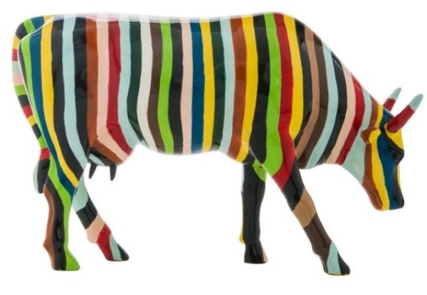 Striped - Cowparade Kuh Large