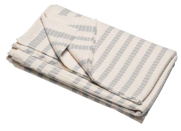 David Fussenegger Bettüberwurf Riva 'Rippen' 210 x 220 cm