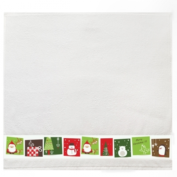 framsohn Geschirrtuch Frottier 'Xmas Motive' 50 x 50 cm