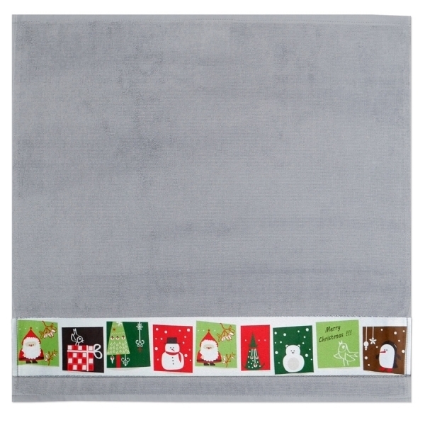 framsohn Geschirrtuch Frottier 'Xmas Motive' 50 x 50 cm