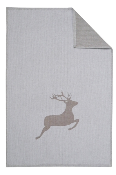 framsohn Geschirrtuch 'Hirsch Motiv' 50 x 75 cm