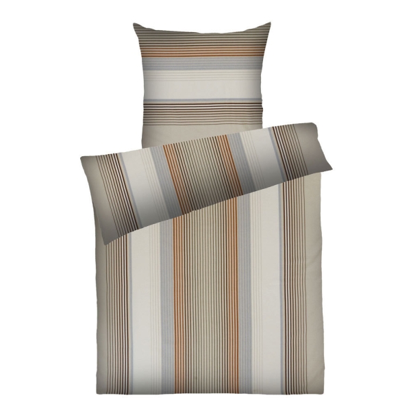 Dyckhoff Weichfrottier Bettwäsche 'Kira' Beige