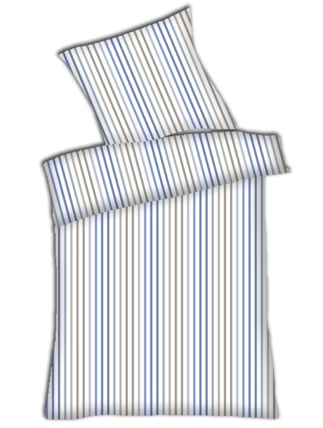 Dyckhoff Weichfrottier Bettwäsche 'Stefanie' Blau