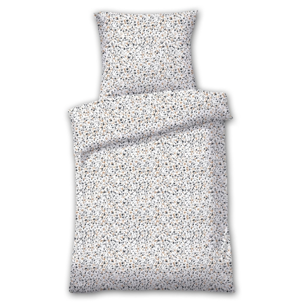 Dyckhoff Weichfrottier Bettwäsche 'Ambra' Gold/Silber