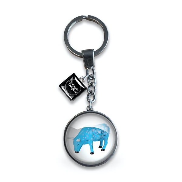 Cowparade Glass Keyring 'For Vincent'