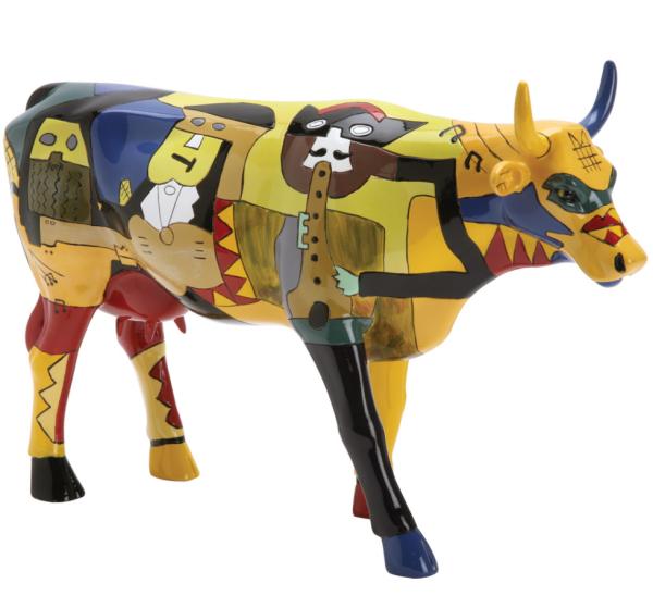 Picowso's Moosicians - Cowparade Kuh Large