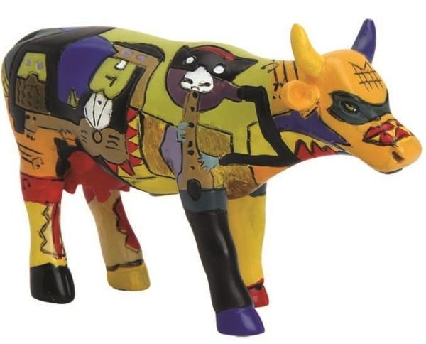 Picowso's Moosicians - Cowparade Kuh Small