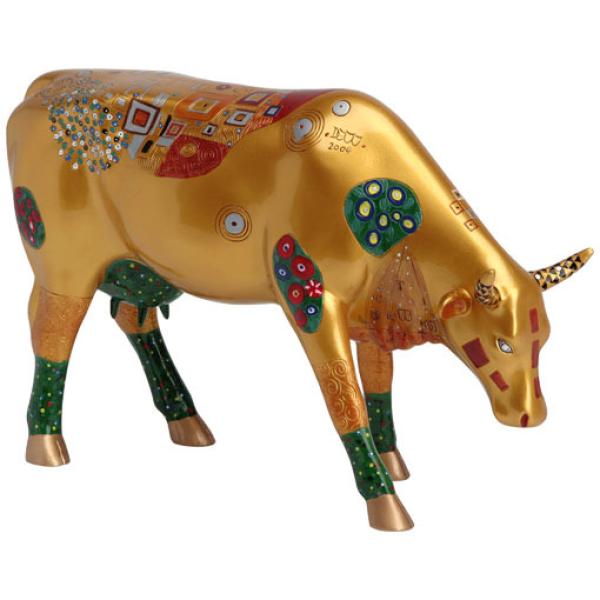 Klimt Cow - Cowparade Kuh Large