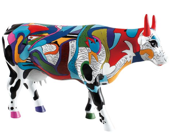 Ziv's Udderly Cool Cow - Cowparade Kuh Large