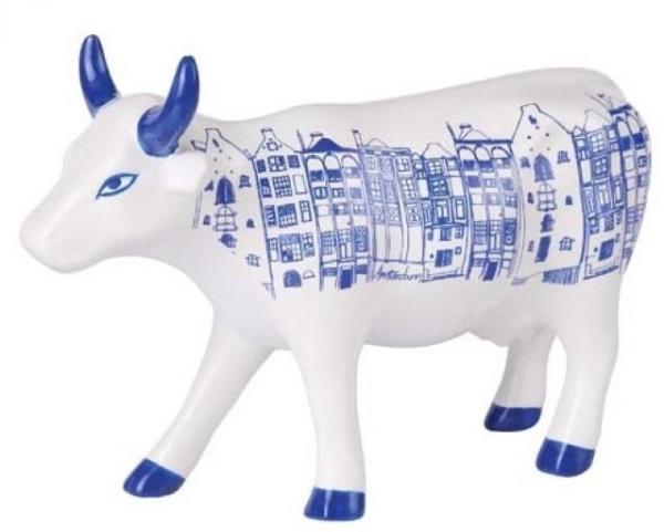 Amsterdam Cow - Cowparade Kuh Medium