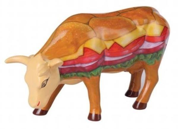 Moovin Veggie Burger - Cowparade Kuh Medium