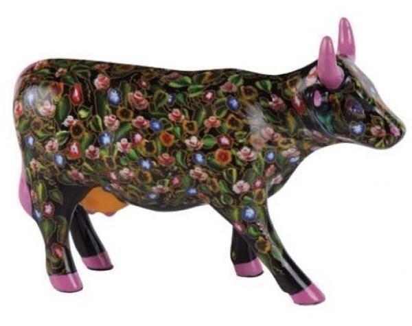 Flower Power Cow - Cowparade Kuh Medium