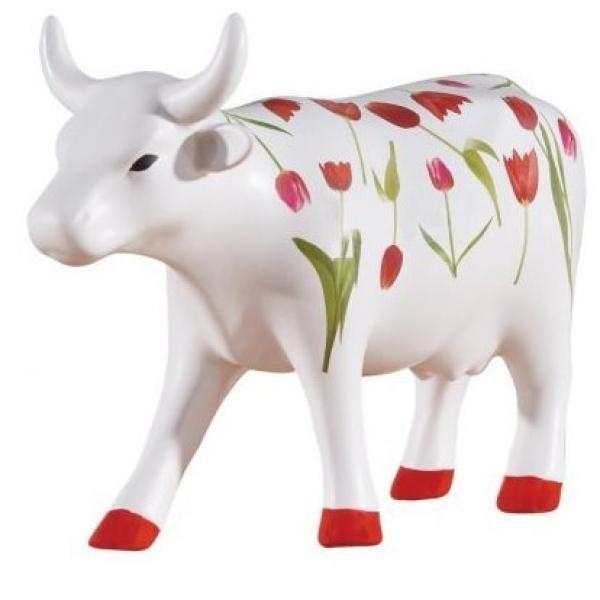 Tulip Cow - Cowparade Kuh Medium