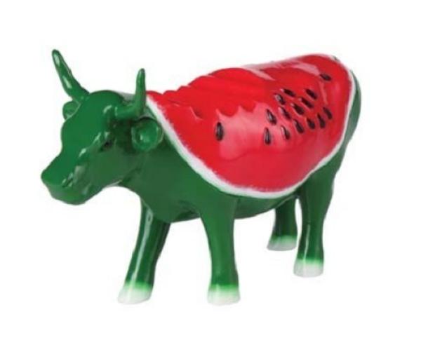 Watermelon Cow - Cowparade Kuh Medium
