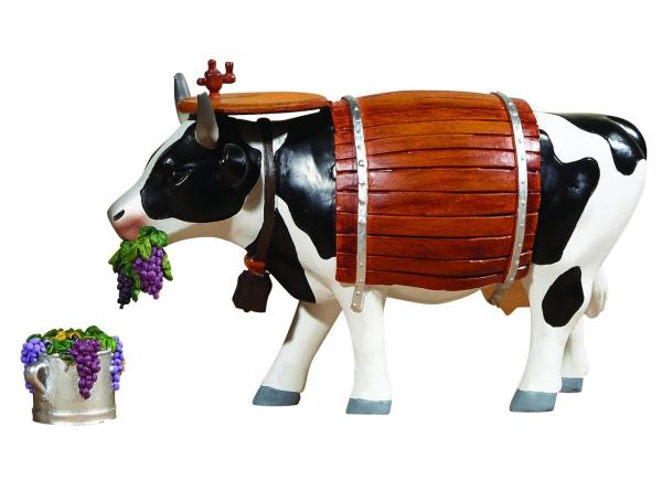 Clarabelle the Wine Cow  - Cowparade Kuh Medium